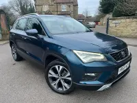 Used Seat Ateca SE Technology 115 HP (84 kW) 2019 Blue SUV