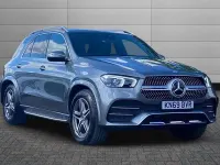 Used Mercedes GLE350 AMG line 272 HP (200 kW) 2020 Selenite grey Estate