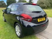 Used Peugeot 208 Active 82 HP (60 kW) 2016 Black Hatchback