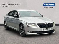 Used Skoda Superb SportLine 2018 Silver Hatchback