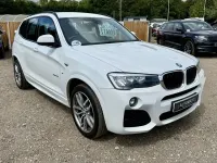 Used BMW X3 M Sport 187 HP (137 kW) 2016 White SUV