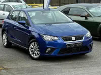 Begagnad Seat Ibiza SE Technology 2020 Blå Halvkombi