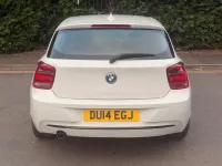 Used BMW 116 Sport Line 2014 White Hatchback