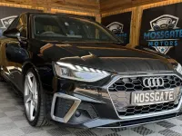 Used Audi A4 S-Line 163 HP (119 kW) 2021 Black Sedan