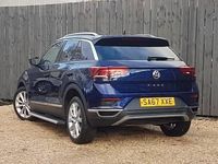 Used VW T-Roc SEL 150 HP (110 kW) 2018 Blue SUV