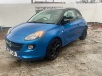 Used Vauxhall Adam 70 HP (51 kW) 2016 Blue Hatchback