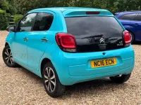 Used Citroën C1 Flair 68 HP (50 kW) 2016 Blue Hatchback