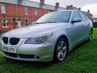 Used BMW 520 2006 Silver Sedan