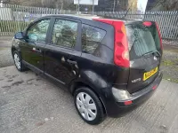 Used Nissan Note Visia 88 HP (64 kW) 2008 Black Hatchback
