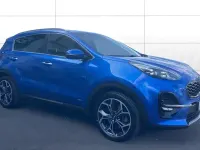 Used Kia Sportage GT-Line 177 HP (130 kW) 2021 Blue SUV