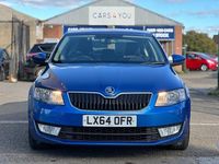 Used Skoda Octavia Elegance 105 HP (77 kW) 2014 Blue Hatchback