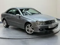 Begagnad Mercedes CLK200 Avantgarde 2009 Silver Sportkupé