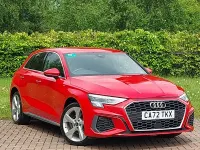 Used Audi A3 e-tron S-Line 204 HP (150 kW) 2022 Red Hatchback
