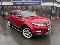 Used Land Rover Range Rover evoque Prestige 150 HP (110 kW) 2012 Red SUV