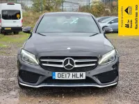 Używany Mercedes C220 AMG line 170 KM (125 kW) 2017 Czarny Sedan/Limuzyna