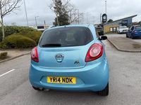 Used Ford Ka Zetec 69 HP (50 kW) 2014 Blue Hatchback