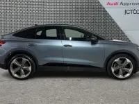 Used Audi Q4 Sportback e-tron Black Edition 206 kW (281 HP) 2024 Blue SUV