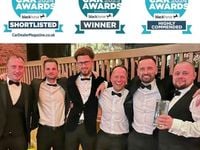 Used Mercedes SLC200 AMG line 2018 Black Cabriolet