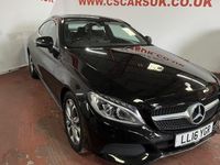 Used Mercedes C220 2016 Black Coupe