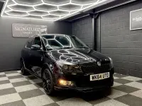 Used Skoda Fabia 105 HP (77 kW) 2014 Black Hatchback