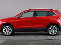 Used Skoda Karoq SE L 150 HP (110 kW) 2018 Red SUV