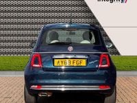 Used Fiat 500 Collezione 69 HP (50 kW) 2018 Blue Hatchback