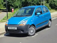 Used Chevrolet Matiz SE 51 HP (37 kW) 2009 Blue Hatchback