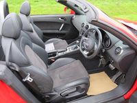Used Audi TT S-Line 184 HP (135 kW) 2014 Red Cabriolet
