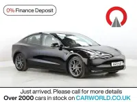 Używany Tesla Model 3 Standard Range Plus 366 kW (498 KM) 2021 Czarny Sedan/Limuzyna