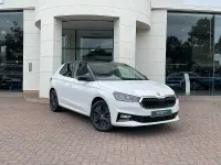 Used Skoda Fabia Design Edition 59 HP (43 kW) 2025 Candy white black magic pearl effect Hatchback
