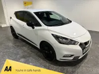 Used Nissan Micra S 92 HP (67 kW) 2021 White Hatchback