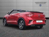 Used VW T-Roc Cabriolet R-line 147 HP (108 kW) 2022 Red Cabriolet