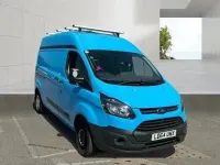 Used Ford Transit Custom 125 HP (91 kW) 2014 Blue Van