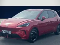 New MG MG4 EV 2026 Dynamic red Hatchback