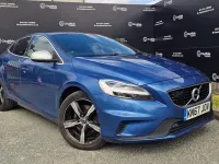 Used Volvo V40 R-Design 152 HP (111 kW) 2017 Blue Hatchback