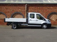 Used Ford Transit 130 HP (95 kW) 2023 White Cabriolet