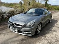 Begagnad Mercedes SLK250 AMG 2012 Silver Cab