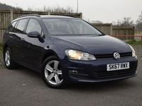 Used VW Golf VII Edition 110 HP (80 kW) 2017 Blue Estate