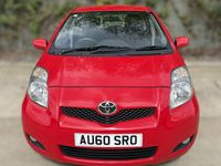 Used Toyota Yaris 101 HP (74 kW) 2010 Red Hatchback