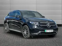 Used Mercedes EQC400 AMG line 300 kW (408 HP) 2023 Obsidian black SUV
