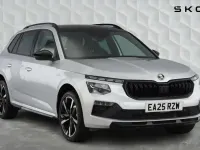 Used Skoda Kamiq Monte Carlo 115 HP (84 kW) 2025 Brilliant silver metallic SUV