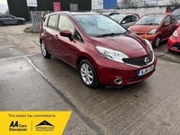 Used Nissan Note Acenta Premium 98 HP (72 kW) 2016 Red Hatchback
