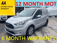 Begagnad Ford Transit Connect Limited 120 HK (88 kW) 2022 Silver Minibuss