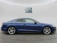 Used Audi A5 S-Line 190 HP (139 kW) 2017 Blue Coupe