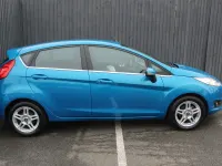 Used Ford Fiesta Zetec 2014 Blue Hatchback