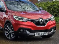 Usado Renault Kadjar Signature 110 HP (80 kW) 2015 Vermelho SUV