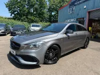 Used Mercedes CLA180 Shooting Brake AMG line 2018 Grey Estate