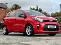 Used Kia Picanto 66 HP (48 kW) 2021 Red Hatchback