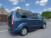 Used Ford Tourneo Custom Titanium 2018 Blue Van