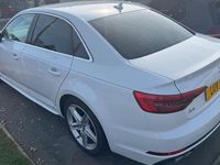 Used Audi A4 S-Line 190 HP (139 kW) 2016 White Sedan